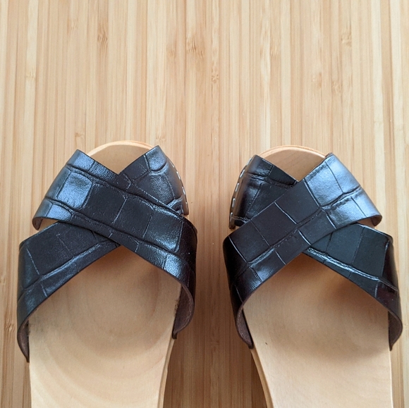 Swedish Hasbeens Mirja Clog Sandals - Picture 9 of 12
